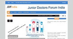 Desktop Screenshot of juniordoctorsforum.com